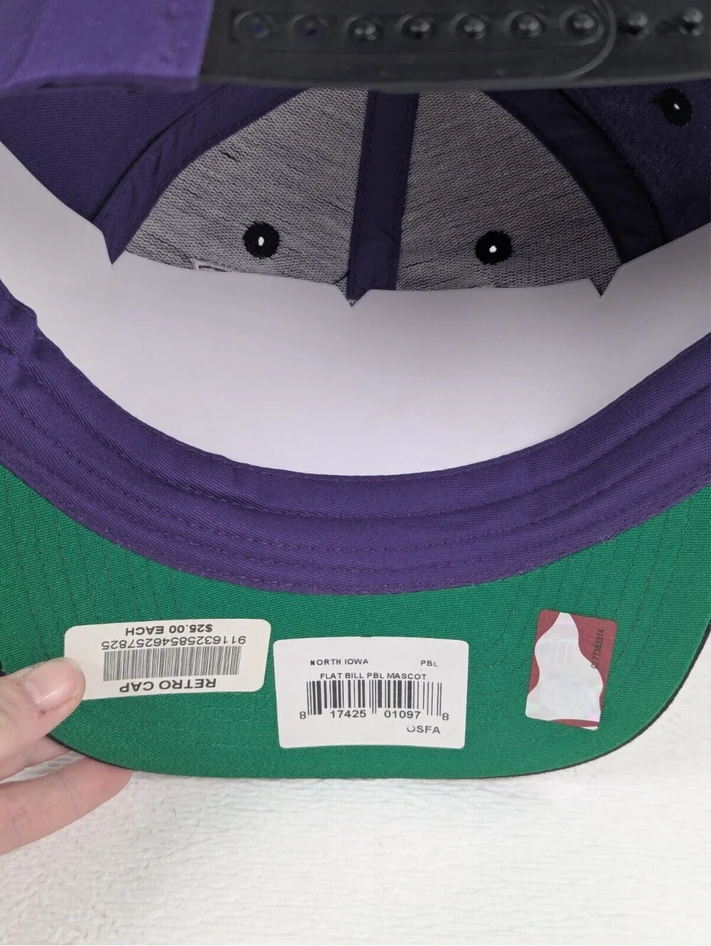 Northern Iowa University - UNI Panthers - Snapback Hat / Cap